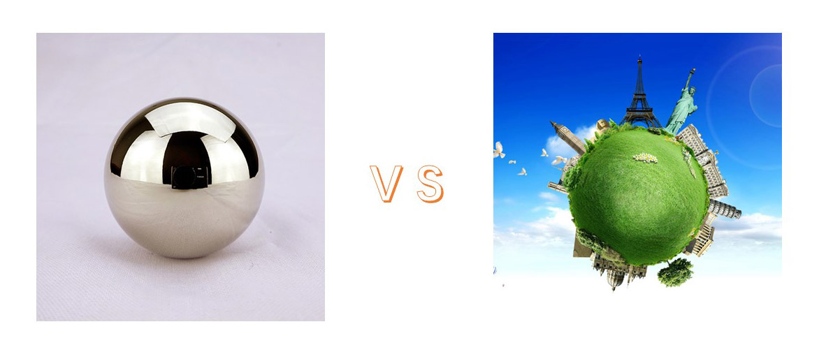 如果將一粒軸承鋼球放大到像地球一樣大，那么所有的表面缺陷都不能比埃菲爾鐵塔更高？